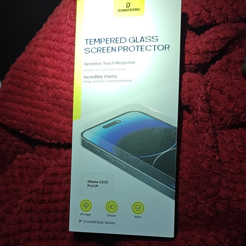 NWT Tempered Glass Screen Protector for iPhone 13 / 13 Pro / 14